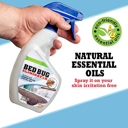 Eco Friendly Bed Bug Repellent Natural Bed Bug Spray, Non Toxic Be...