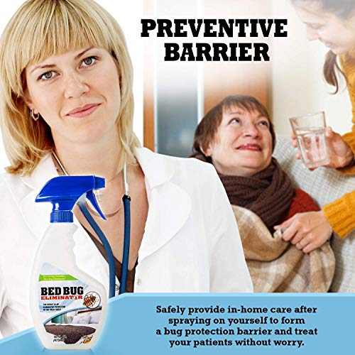 Eco Friendly Bed Bug Repellent Natural Bed Bug Spray, Non Toxic Be...