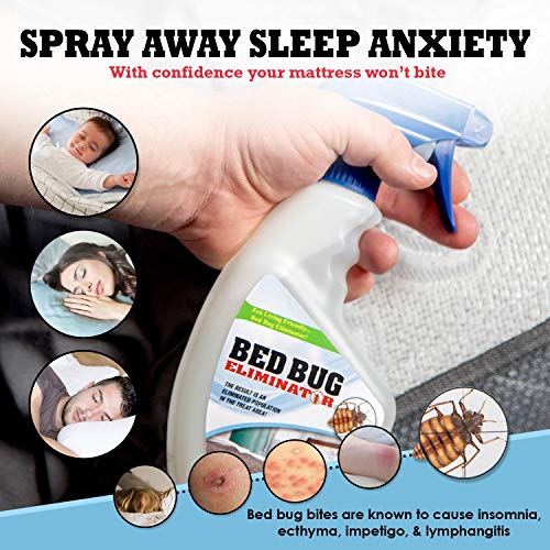 Eco Friendly Bed Bug Repellent Natural Bed Bug Spray, Non Toxic Be...