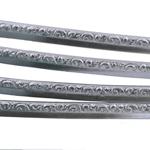 EAM 925 Sterling Silver Step Bezel Wire 3.68mm x 12 Inches