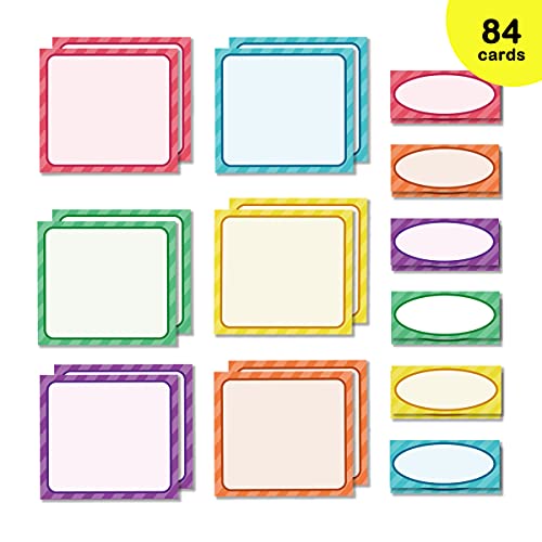 Eamay Small Group Management Pocket Chart with 84 Cards to Keep Sm...
