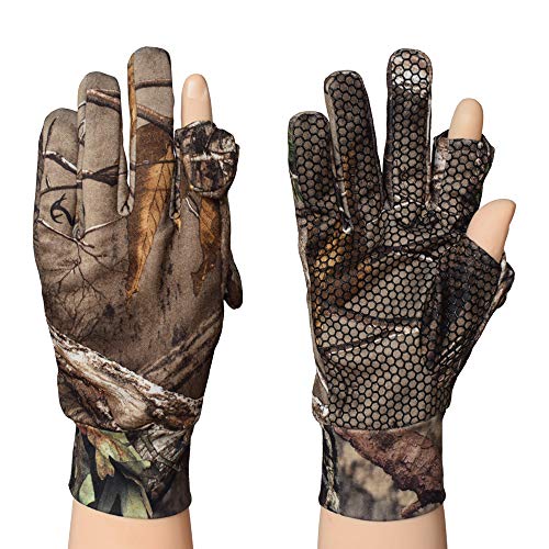 Eamber Camouflage Hunting Gloves Full Finger/Fingerless Gloves Pro...