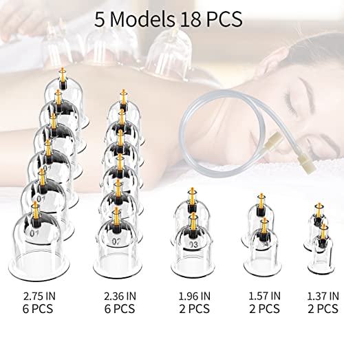 Eambond Cupping Set, Cupping Therapy Sets Massage Back, Pain Relie...