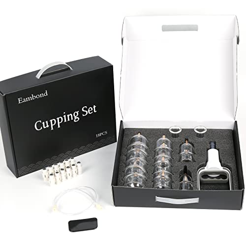 Eambond Cupping Set, Cupping Therapy Sets Massage Back, Pain Relie...
