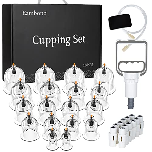 Eambond Cupping Set, Cupping Therapy Sets Massage Back, Pain Relie...