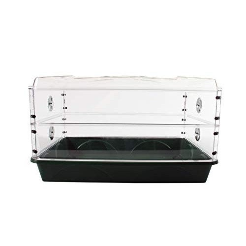 EarlyGrow 93807 24 x 15 x 12.75 Domed Propagator with 2 Height ...