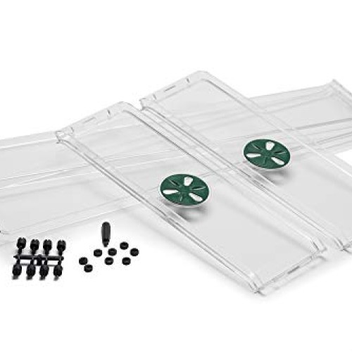 EarlyGrow 93807 24 x 15 x 12.75 Domed Propagator with 2 Height ...