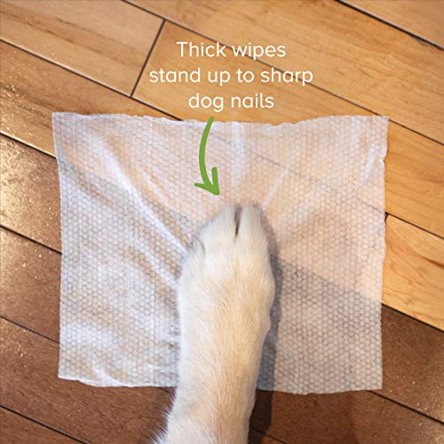 Earth Rated Dog Wipes, 400 Plant-Based and Compostable Wipes for D...