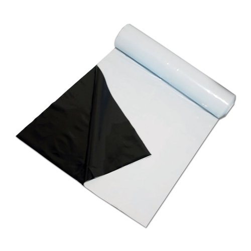 Earth Start Panda Film 10 x 25, Black White Poly