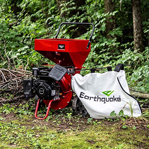 EARTHQUAKE Chipper Shredder K32, 33968 Heavy Duty 212cc, 4 Cycle V...