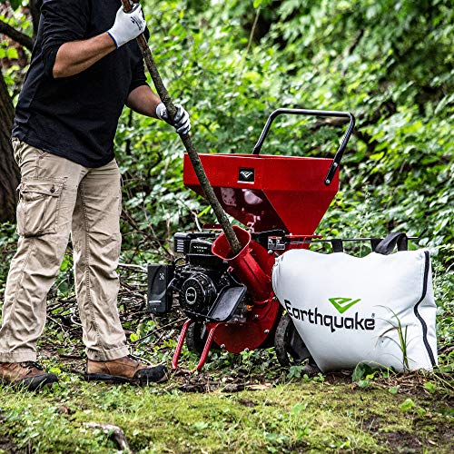 EARTHQUAKE Chipper Shredder K32, 33968 Heavy Duty 212cc, 4 Cycle V...