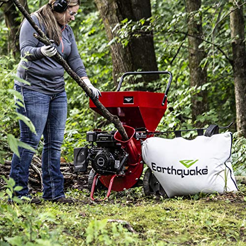 EARTHQUAKE Chipper Shredder K33,33964 Heavy Duty 301cc, 4 Cycle Vi...