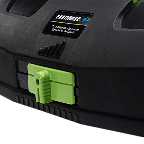 Earthwise DT71613 13-Amp 16-Inch Corded Electric Dethatcher, Green