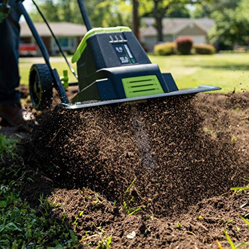 Earthwise TC70125 12.5-Amp 16-Inch Corded Electric Tiller/Cultivat...