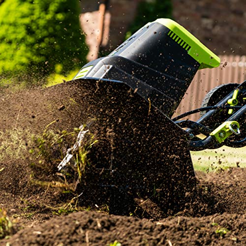 Earthwise TC70125 12.5-Amp 16-Inch Corded Electric Tiller/Cultivat...