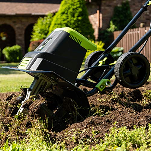 Earthwise TC70125 12.5-Amp 16-Inch Corded Electric Tiller/Cultivat...