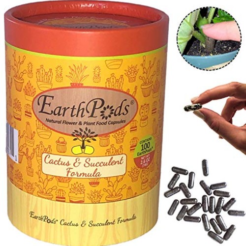 EarthPods Premium Cactus & Succulent Plant Food – Easy Organic Fer...