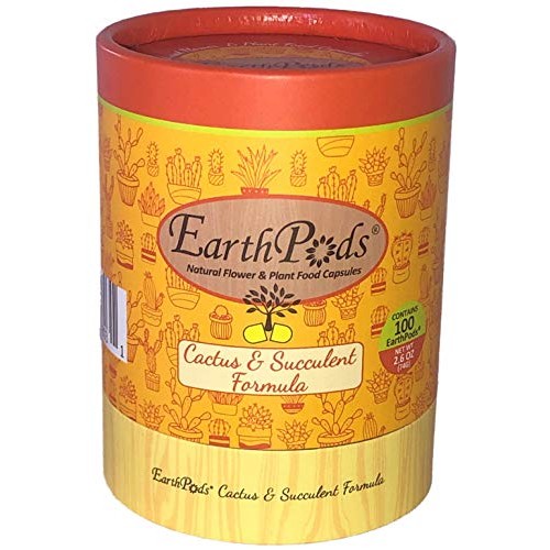 EarthPods Premium Cactus & Succulent Plant Food – Easy Organic Fer...