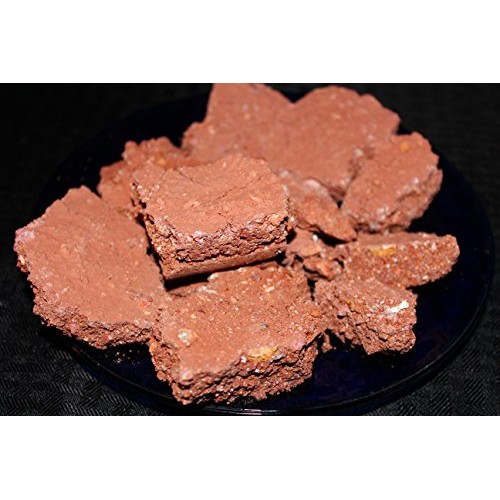 Earthy clay dirt chunks with multicolor clay pieces throughout. Pu...