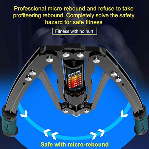 EAST MOUNT Twister Arm Exerciser - Adjustable 22-440lbs Hydraulic ...