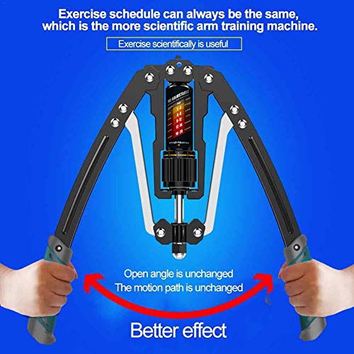 EAST MOUNT Twister Arm Exerciser - Adjustable 22-440lbs Hydraulic ...