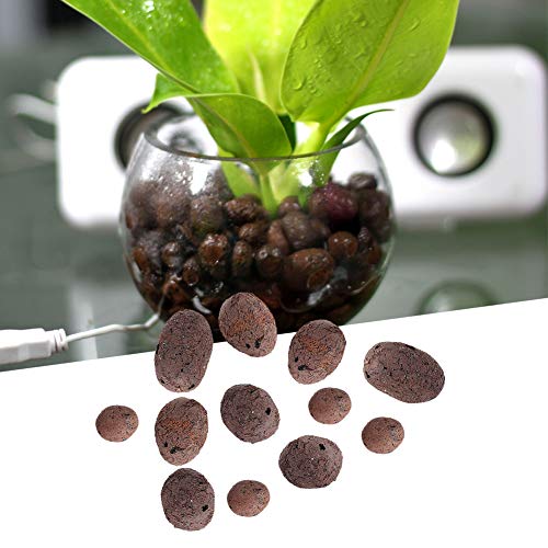 Clay Pebbles - 100g Hydroponic Clay Pebbles Growing Media Anion Cl...