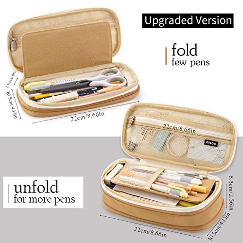 EASTHILL Big Capacity Pencil Pen Case Office College School Large ...