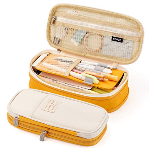 EASTHILL Big Capacity Pencil Pen Case Office College School Large ...