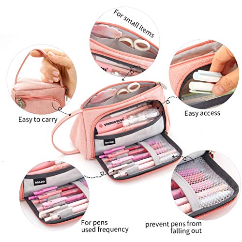 EASTHILL Large Capacity Pencil Case Multi-slot Pen Bag Pouch Holde...