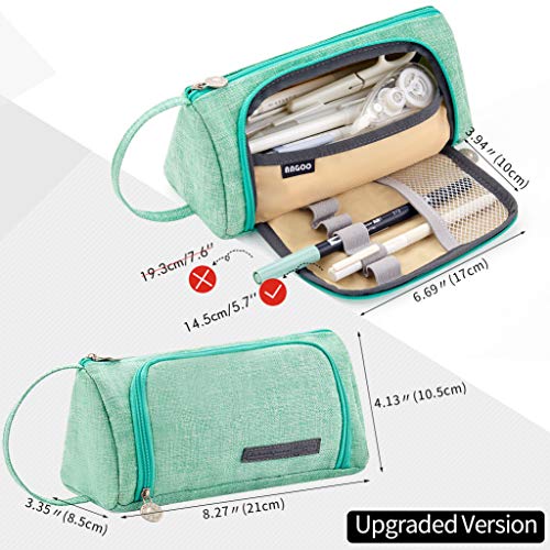 EASTHILL Large Capacity Pencil Pen Case Bag Pouch Holder Multi-slo...