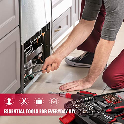 218-Piece Household Tool kit，Auto Repair Tool Set, EASTVOLT Tool ...