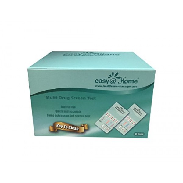 15 Pack Easy@Home 5 Panel Instant Urine Drug Test - Marijuana THC...