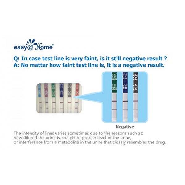 15 Pack Easy@Home 5 Panel Instant Urine Drug Test - Marijuana THC...