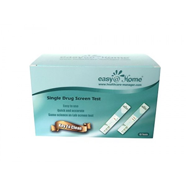 15 Pack Easy@Home Marijuana thc Single Panel Drug Tests Kit - 15...