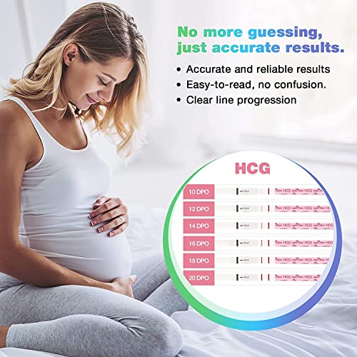 Ovulation & Pregnancy Test Strips Kit: Easy@Home 25 Ovulation Test...