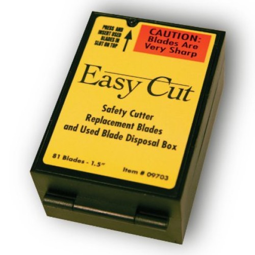 81 Easy Cut/EZ Cutter Replacement Blades 09703 STD Blades Box