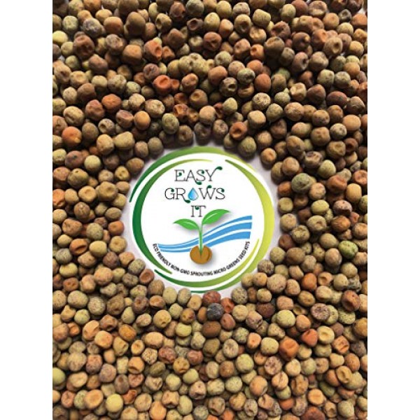 Sugar Pea Microgreen Seed 2 lb | Easy Grows It Non-GMO Sugar Peas ...