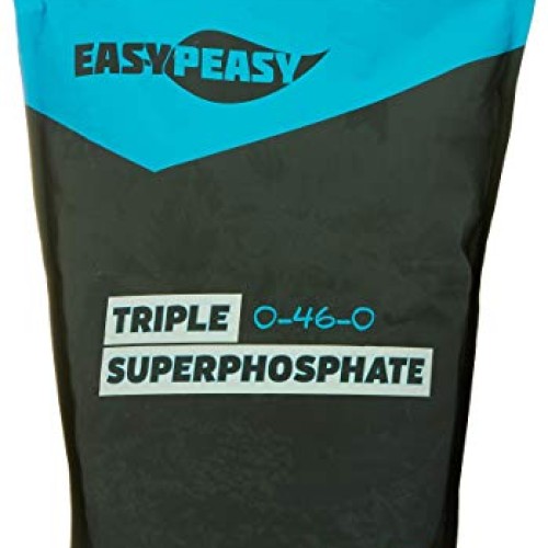 Triple Super Phosphate 0-46-0 Easy Peasy Plants 99% pure 5lb