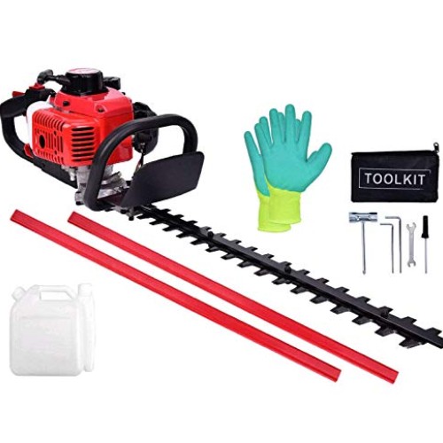 EASYG 23.6cc Gas Hedge Trimmer 24 2-Cycle Recoil Gasoline Trim Bl...