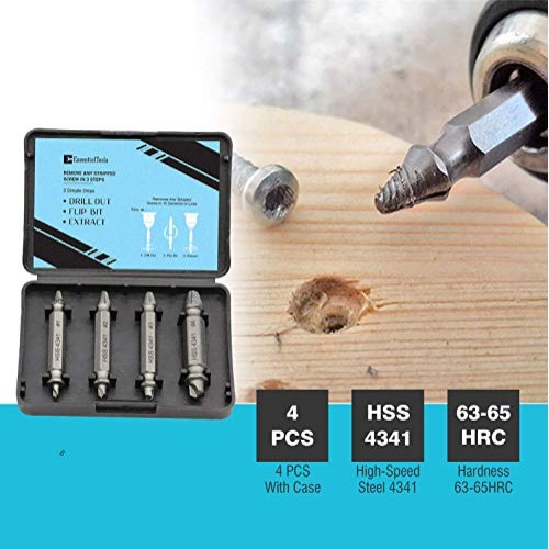 Damaged Screw Extractor Kit and Stripped Screw Extractor Set. Its ...