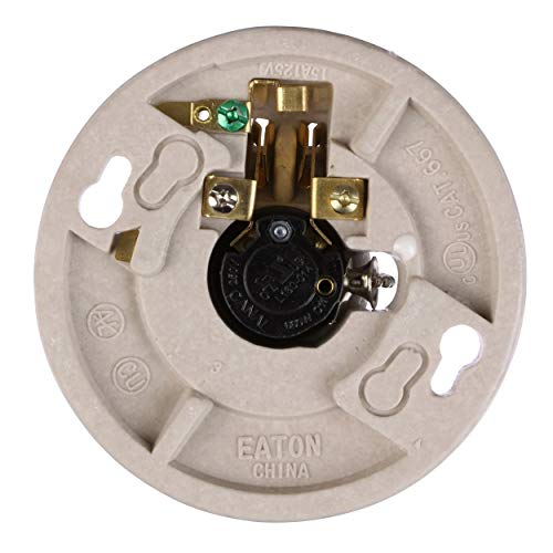 EATON Wiring 667-SP 660-Watt 125-volt Medium Base Ceiling Receptac...