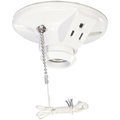 EATON Wiring 667-SP 660-Watt 125-volt Medium Base Ceiling Receptac...