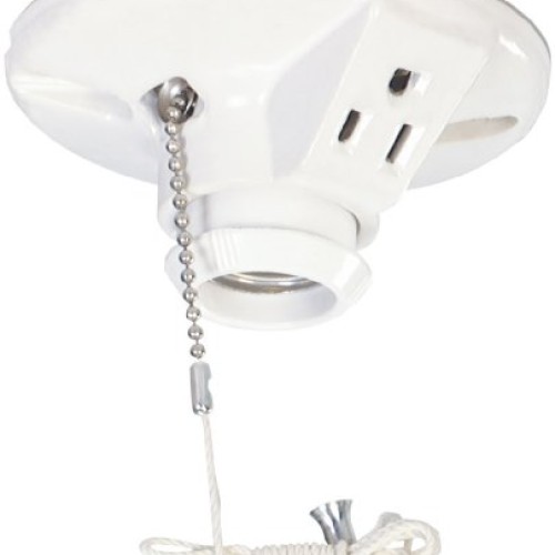 EATON Wiring 667-SP 660-Watt 125-volt Medium Base Ceiling Receptac...