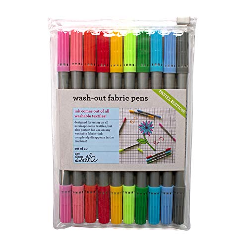 eatsleepdoodle Original Doodle wash-Out Fabric Double-Ended Marker...