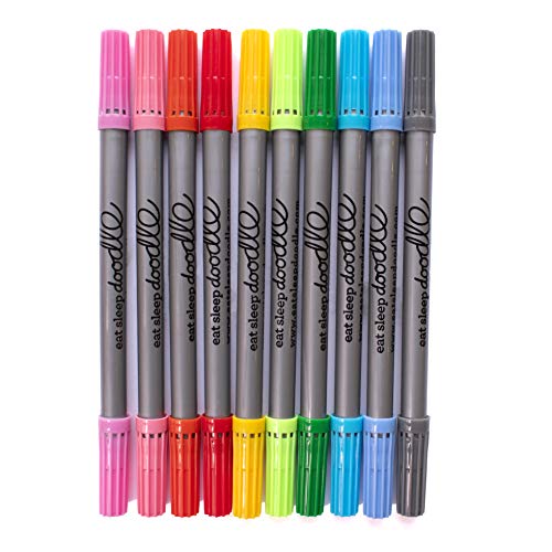 eatsleepdoodle Original Doodle wash-Out Fabric Double-Ended Marker...