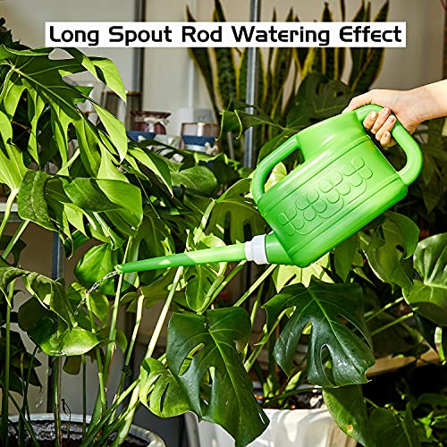 Plastic Watering Can for Indoor & Outdoor Plants 1 Gallon/4-Liter,...