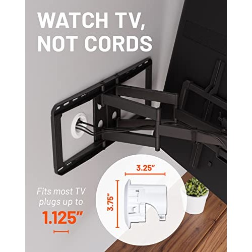 ECHOGEAR in-Wall Cable Management Kit - Includes Power & Low Volta...