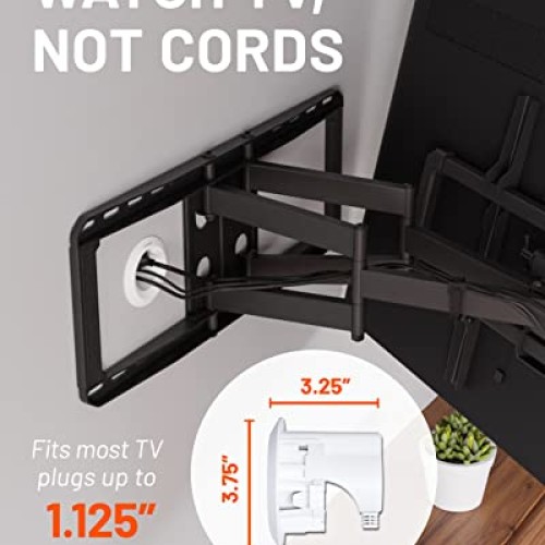ECHOGEAR in-Wall Cable Management Kit - Includes Power & Low Volta...