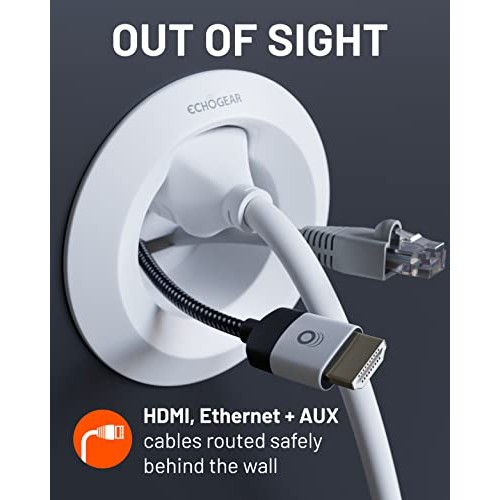 ECHOGEAR in-Wall Cable Management Kit - Includes Power & Low Volta...