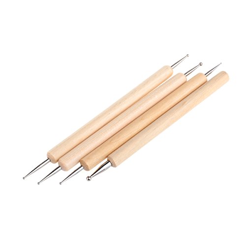 Ecjiuyi 8 Piece Ball Stylus Art Dotting Tools, Mandala Rock Painti...